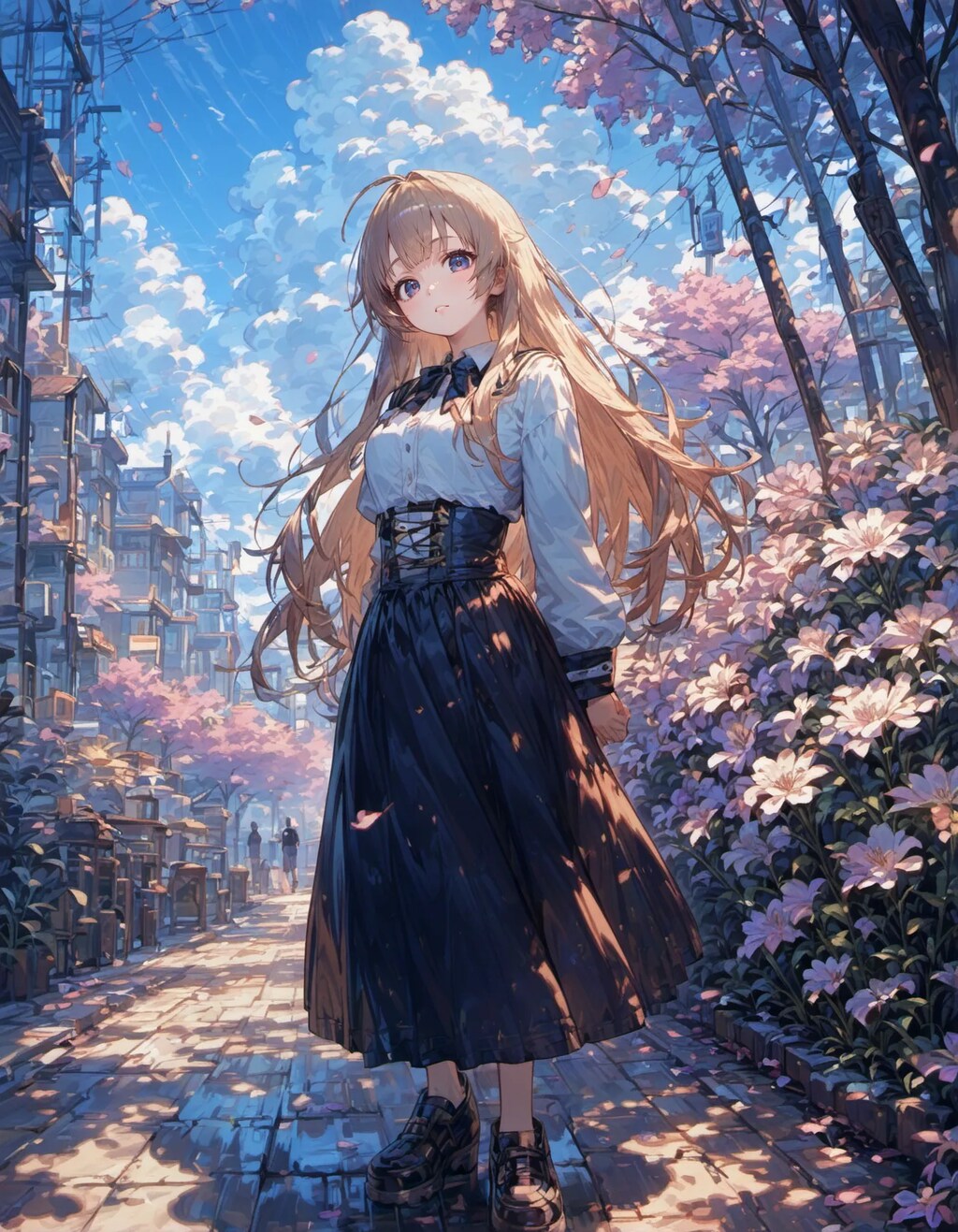 The Street Where Spring Stayed