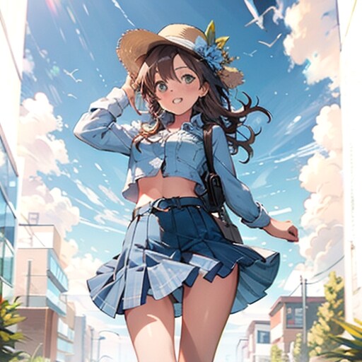 ロールシャッハテスト風美少女