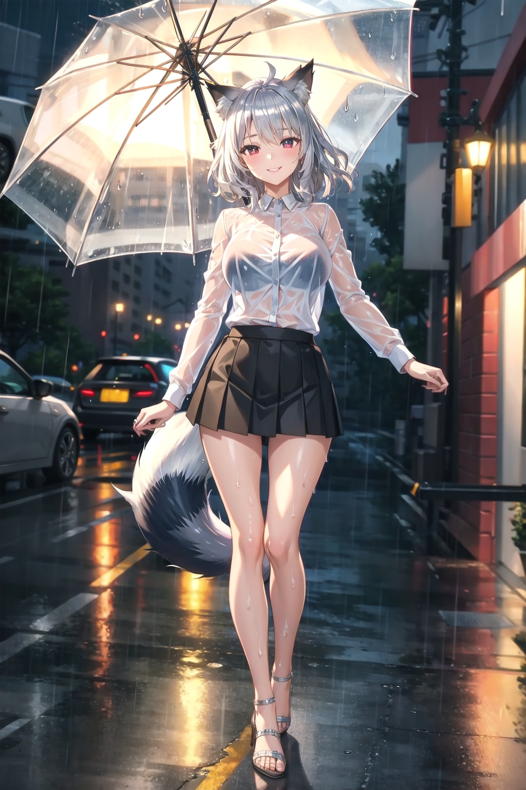 雨の夜にダンス