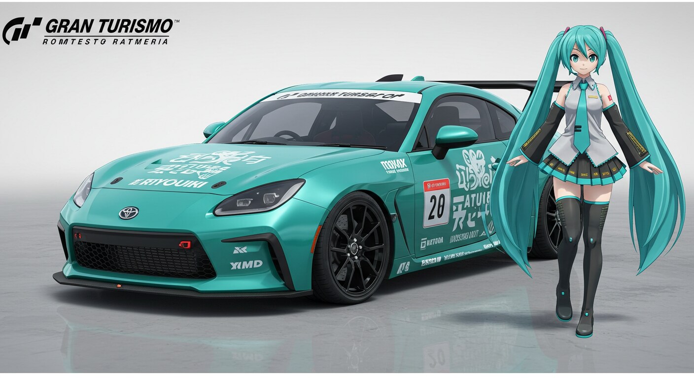 初音ミクとGR86 | の人気AIイラスト・グラビア