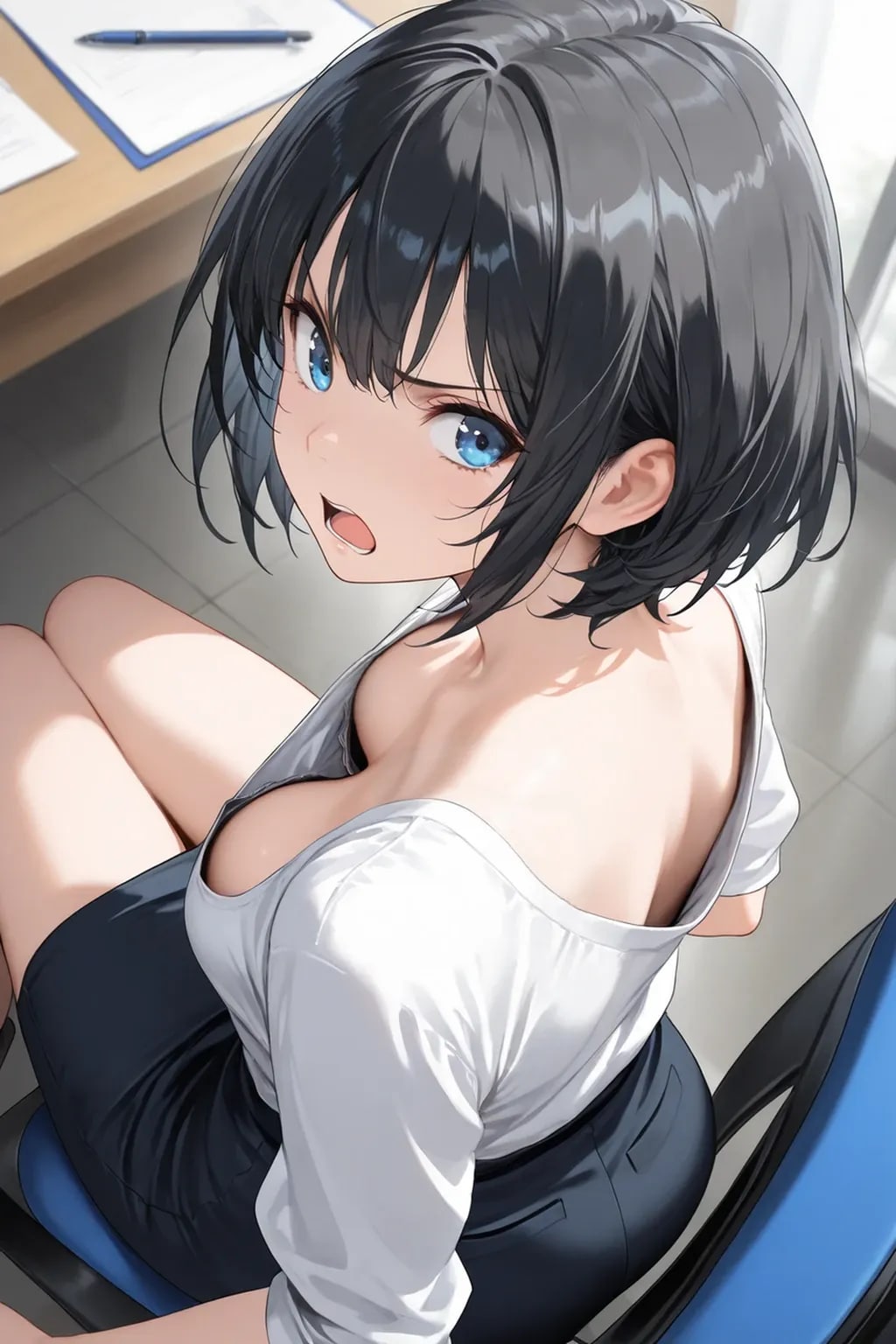 谷間