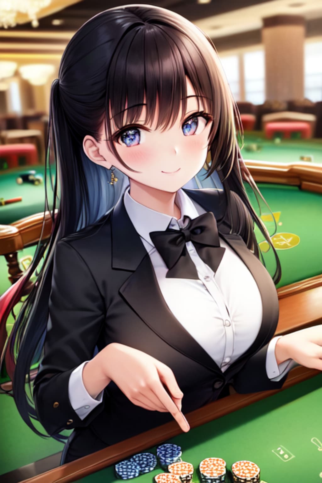 カジノのディーラーちゃん