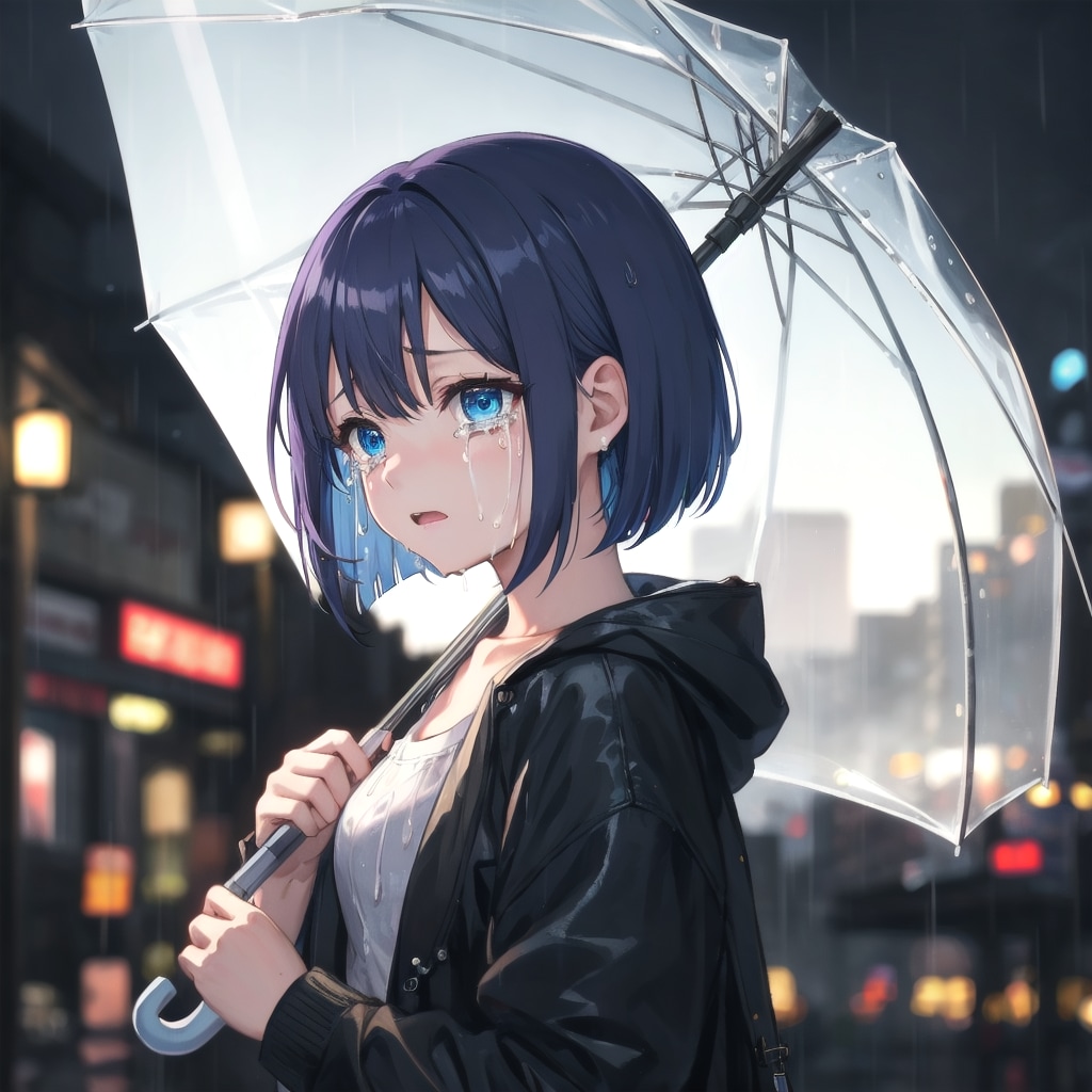 雨に滲むラブレター