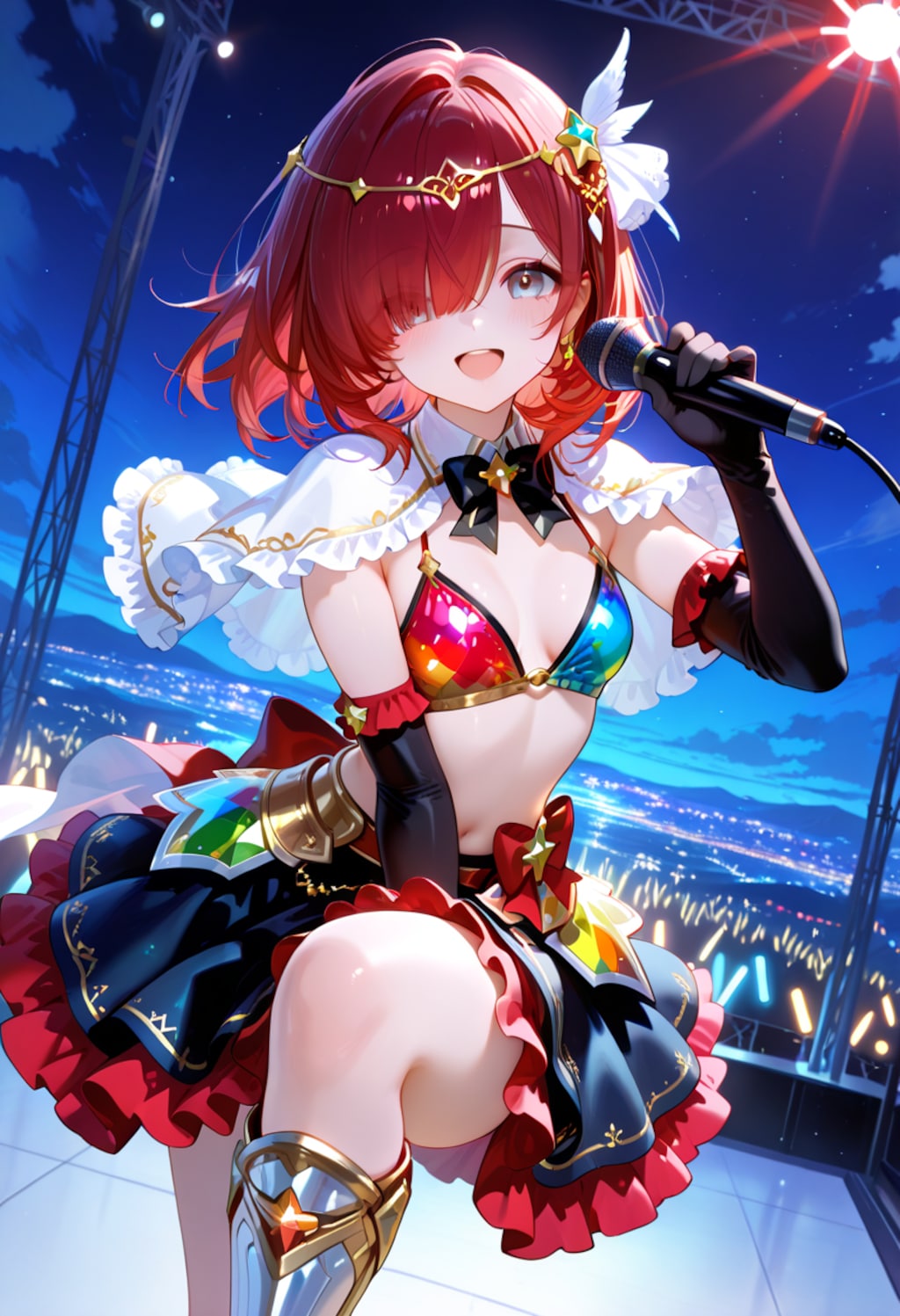 働くビキニアーマー④