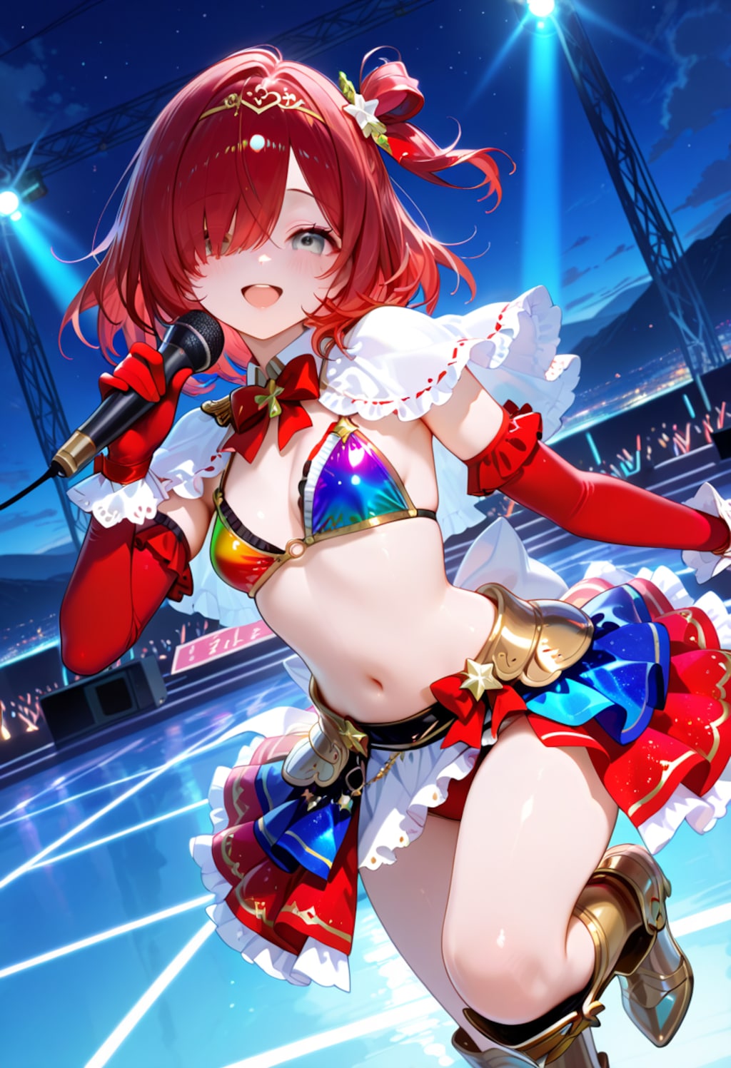 働くビキニアーマー④