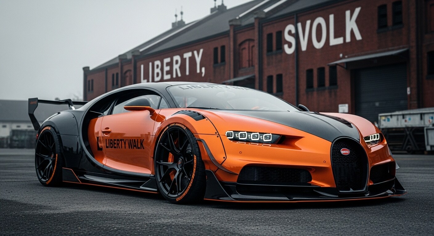 リバティーウォークブガッティビジョングランツーリスモ | の人気AIイラスト・グラビア