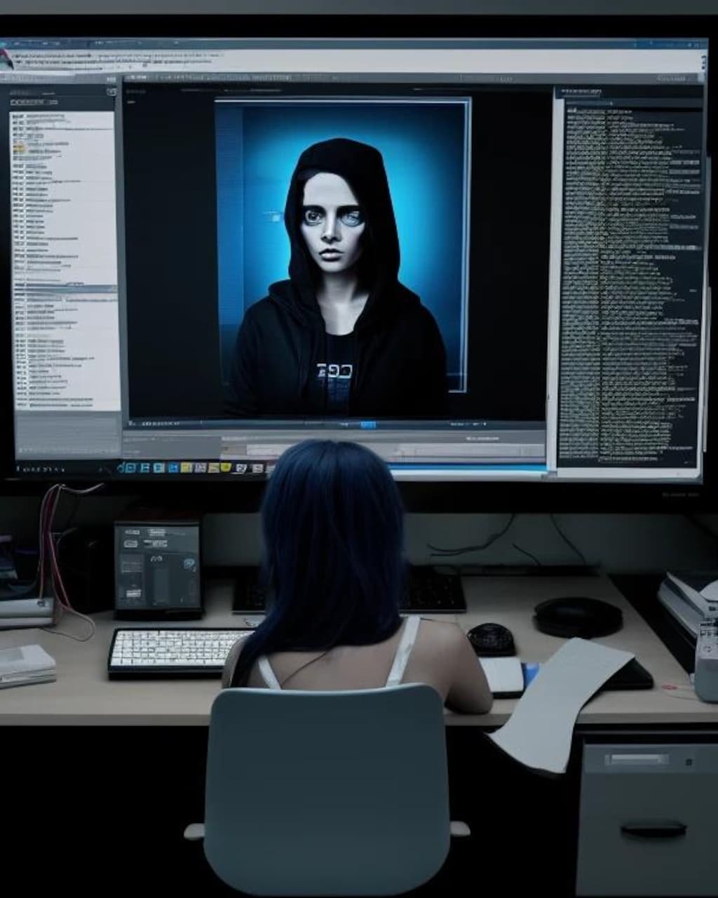 天才少女ハッカー