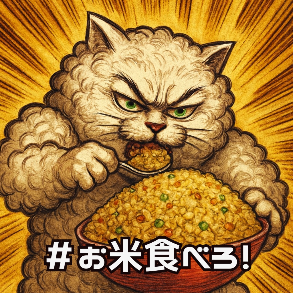 明日から『お米食べろ！』開催