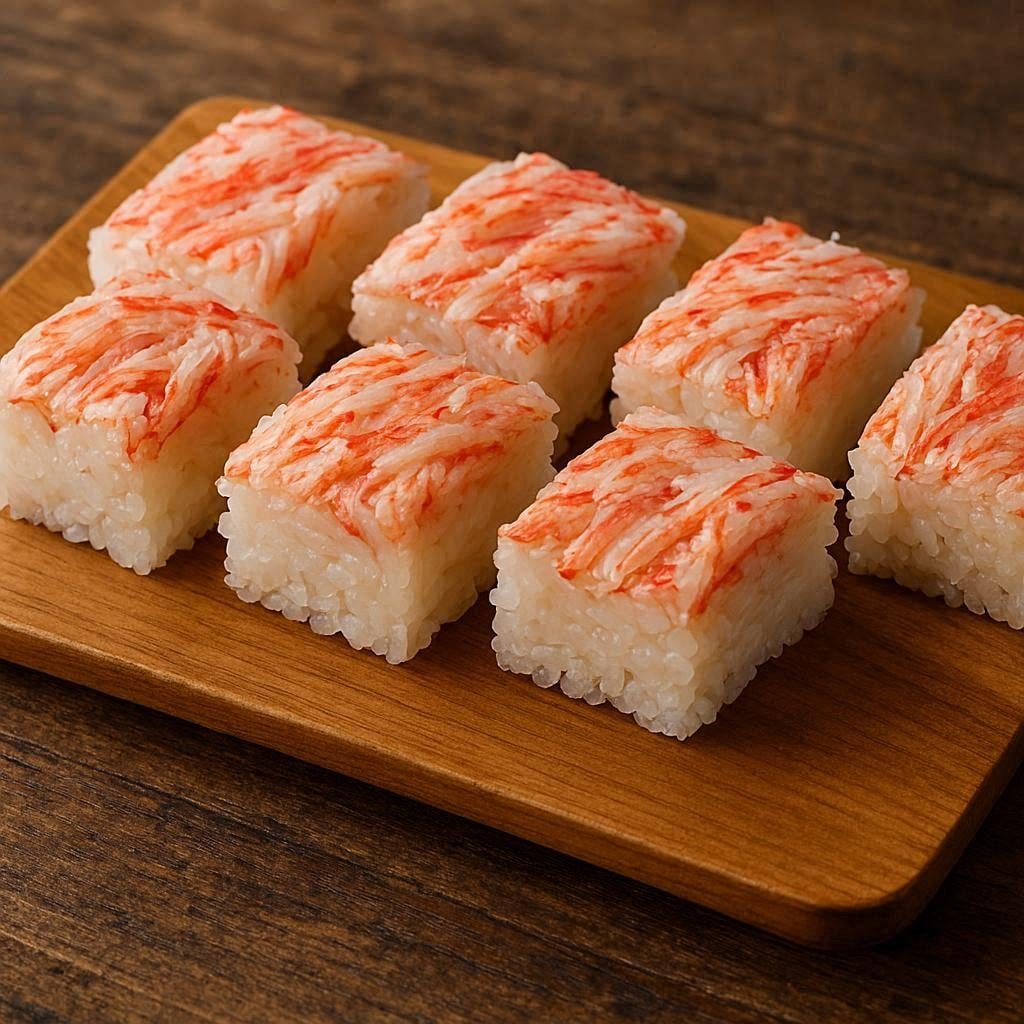 カニの押し寿司