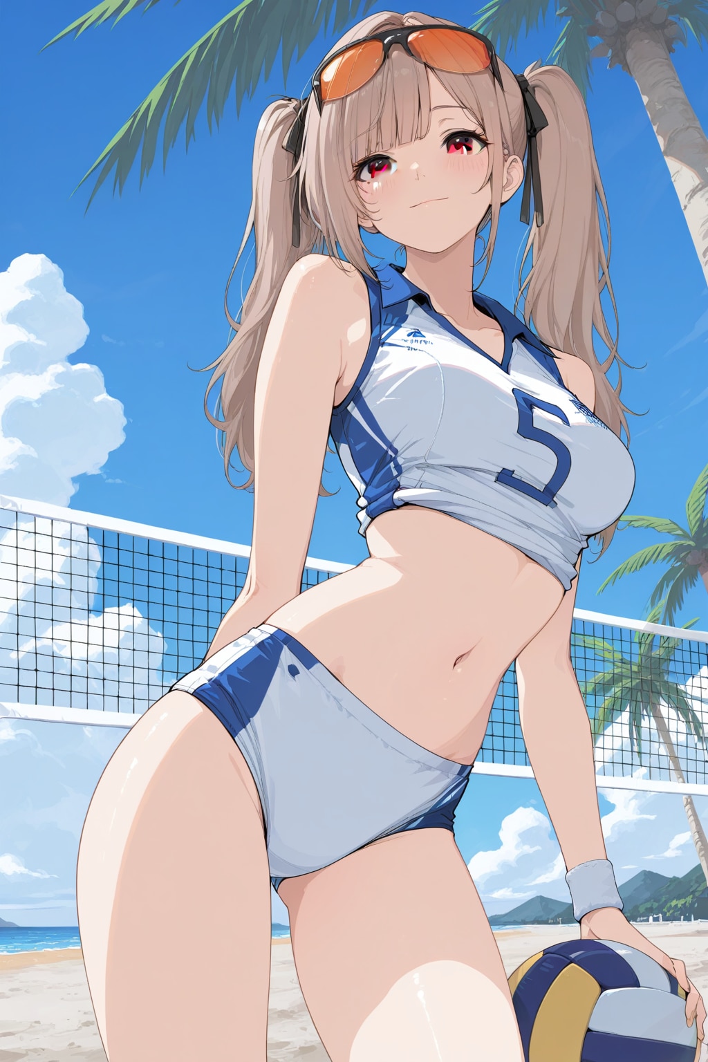🏐はいるかなサーブ　　　　　　　　　　　　　　　　　　　　　🐨 水田 まり 🐨