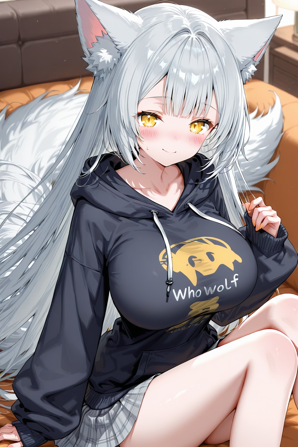 パーカー姿の由佳ちゃん | の人気AIイラスト・グラビア