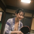 温泉卓球罰ゲーム 6枚目