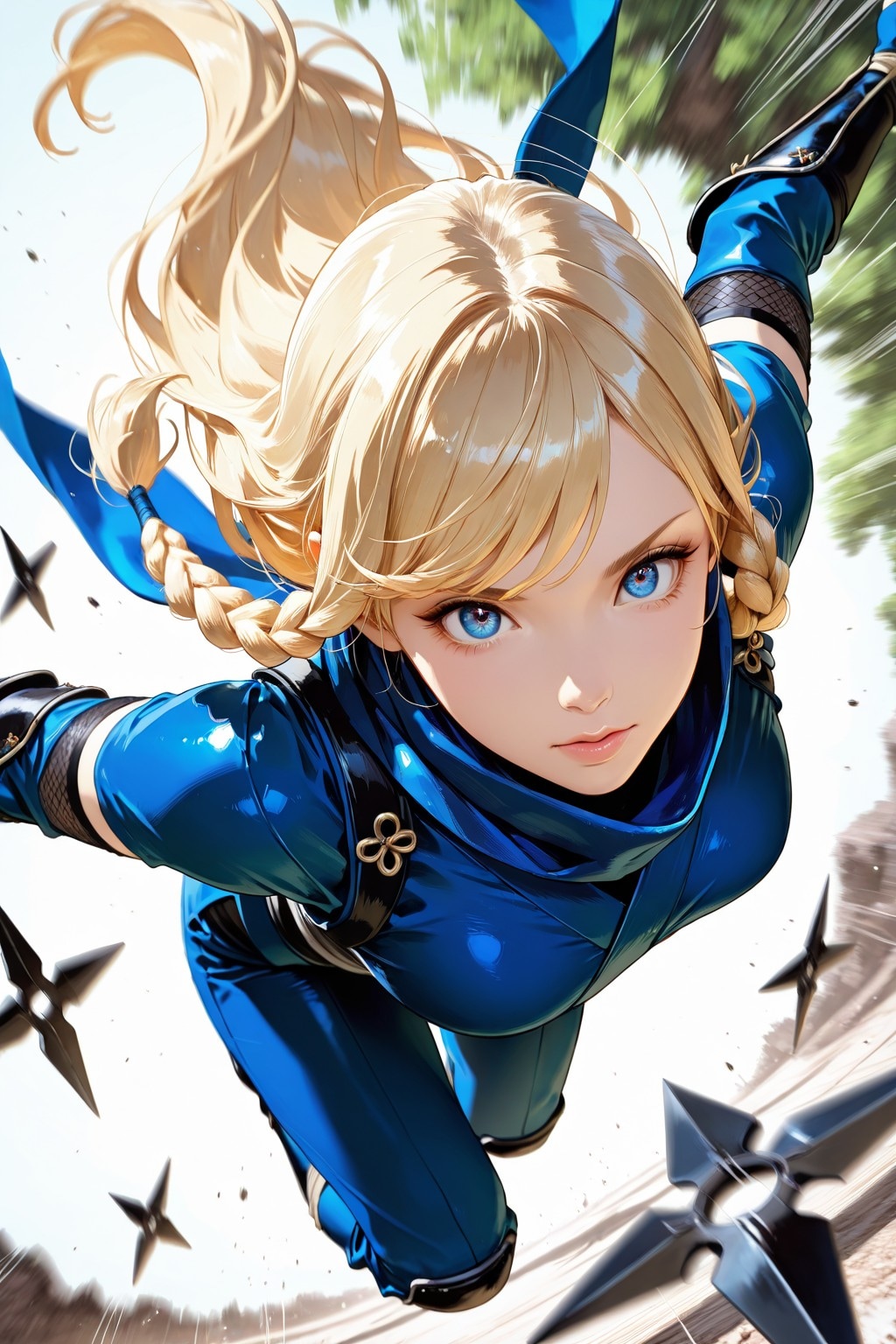 Beautiful Ninja Girl（美人な忍者ガール。【プロフィール・自己紹介／手裏剣アタック篇】）
