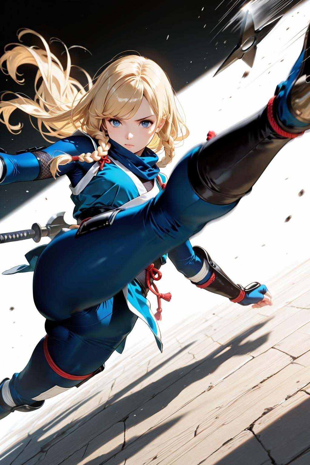 Beautiful Ninja Girl（美人な忍者ガール。【プロフィール・自己紹介／手裏剣アタック篇】）