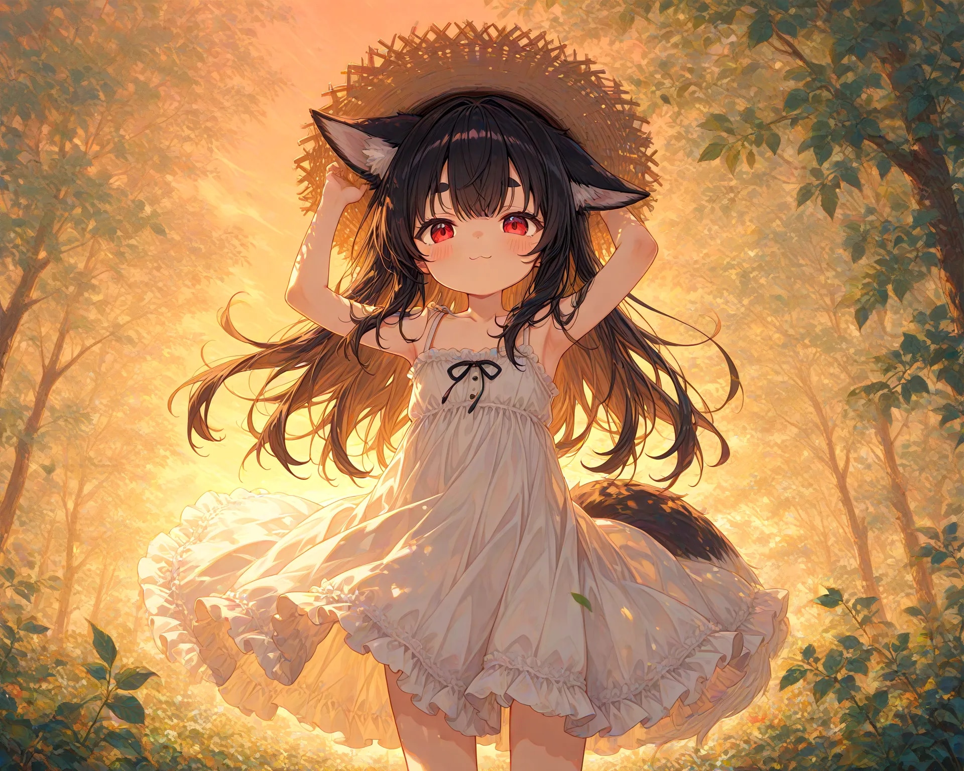 夕暮れ
