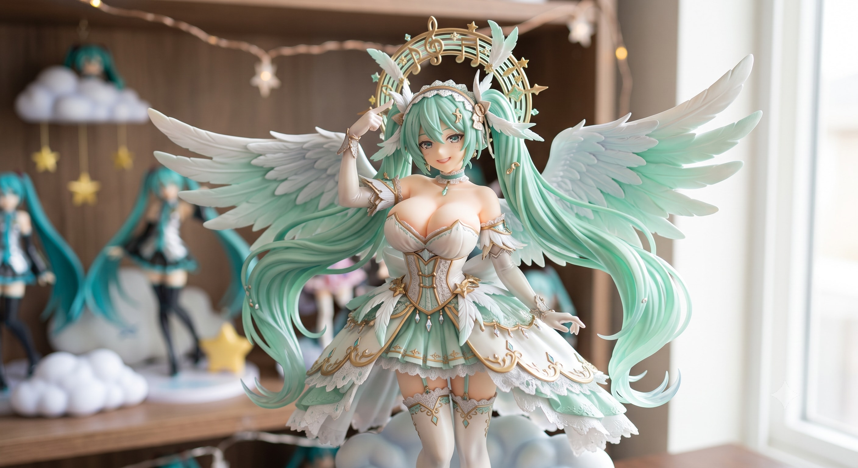 天使ミクさん　フィギュア