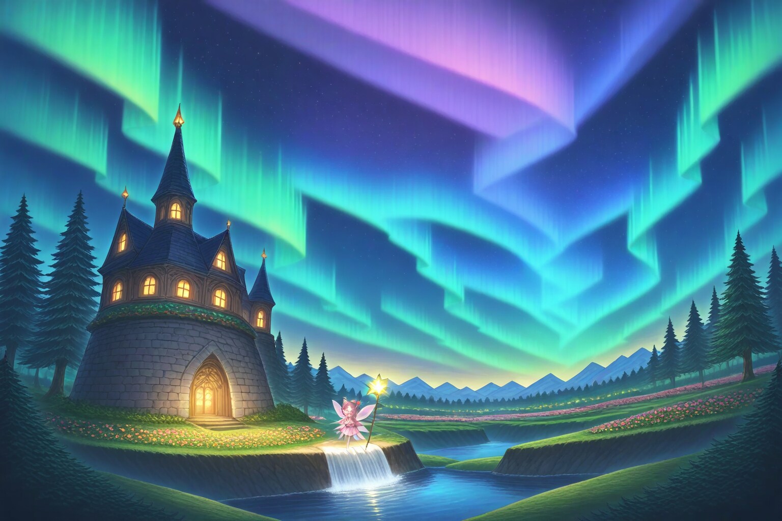 妖精の森 | の人気AIイラスト・グラビア