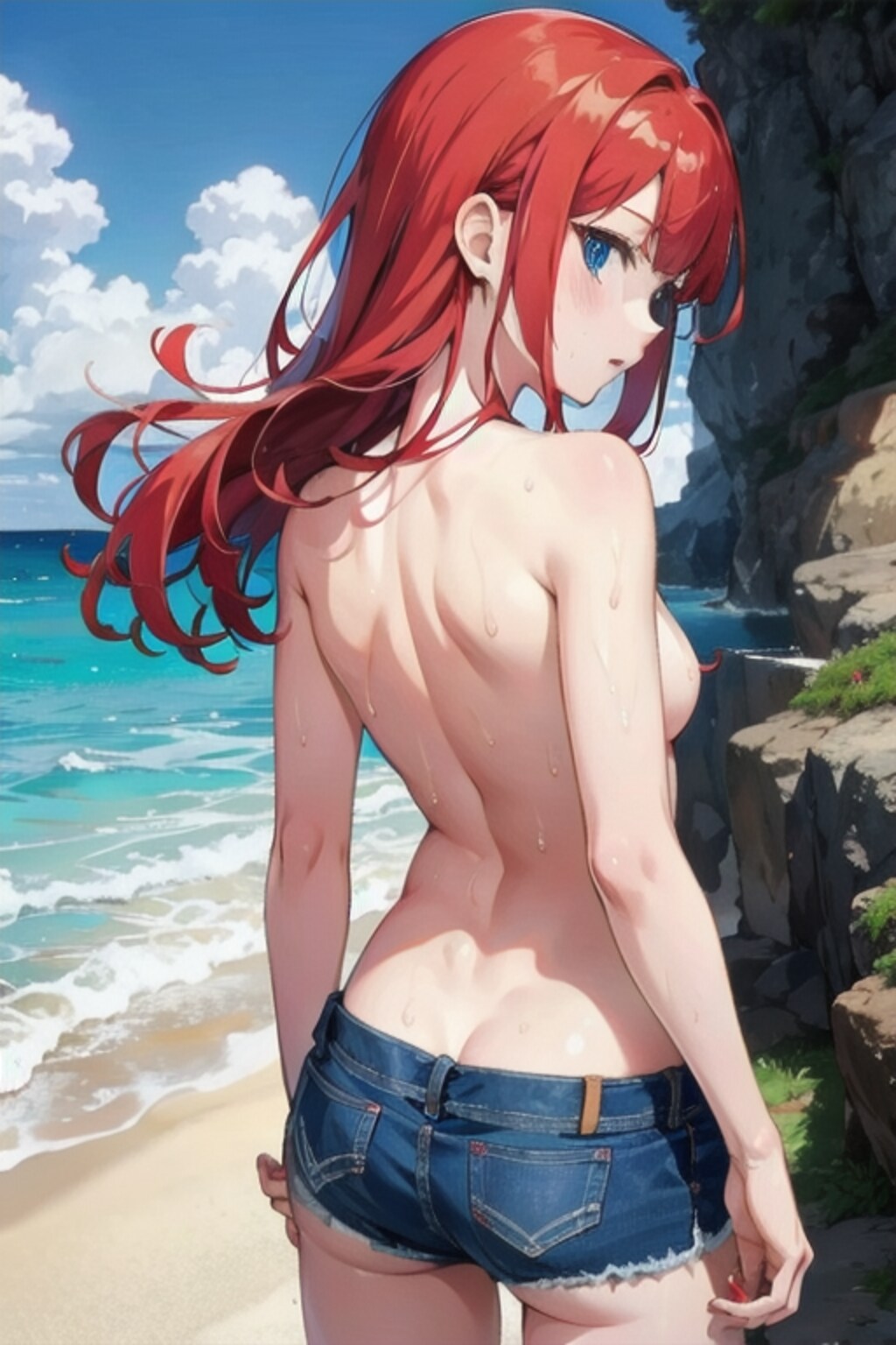 気が付いたら…無人島に流されていた…夏休み