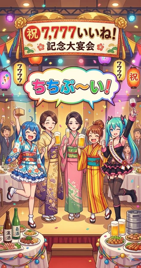 ありがとう！7,777いいね！