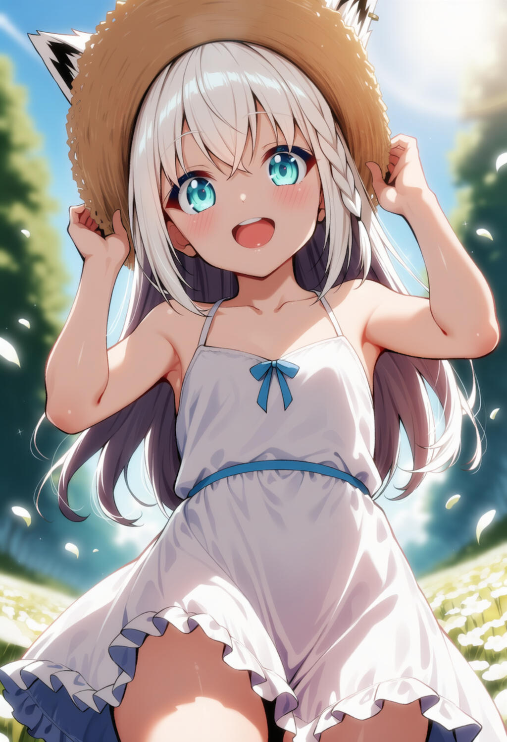 みてみて！かわいいでしょ！（白上フブキ）
