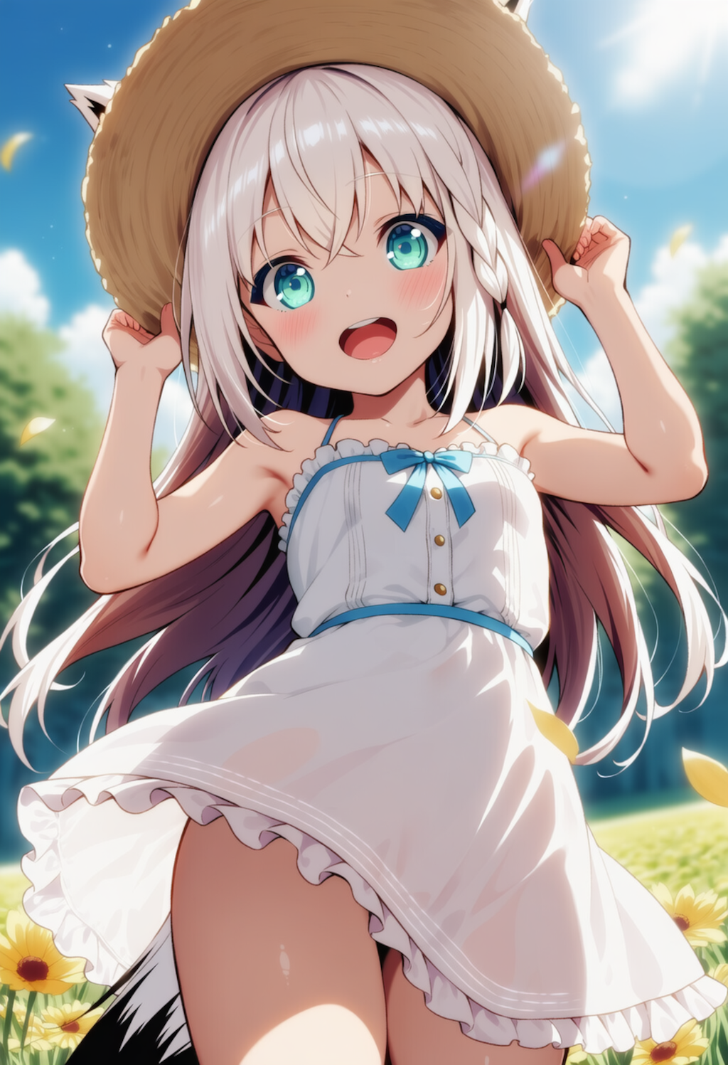 みてみて！かわいいでしょ！（白上フブキ）
