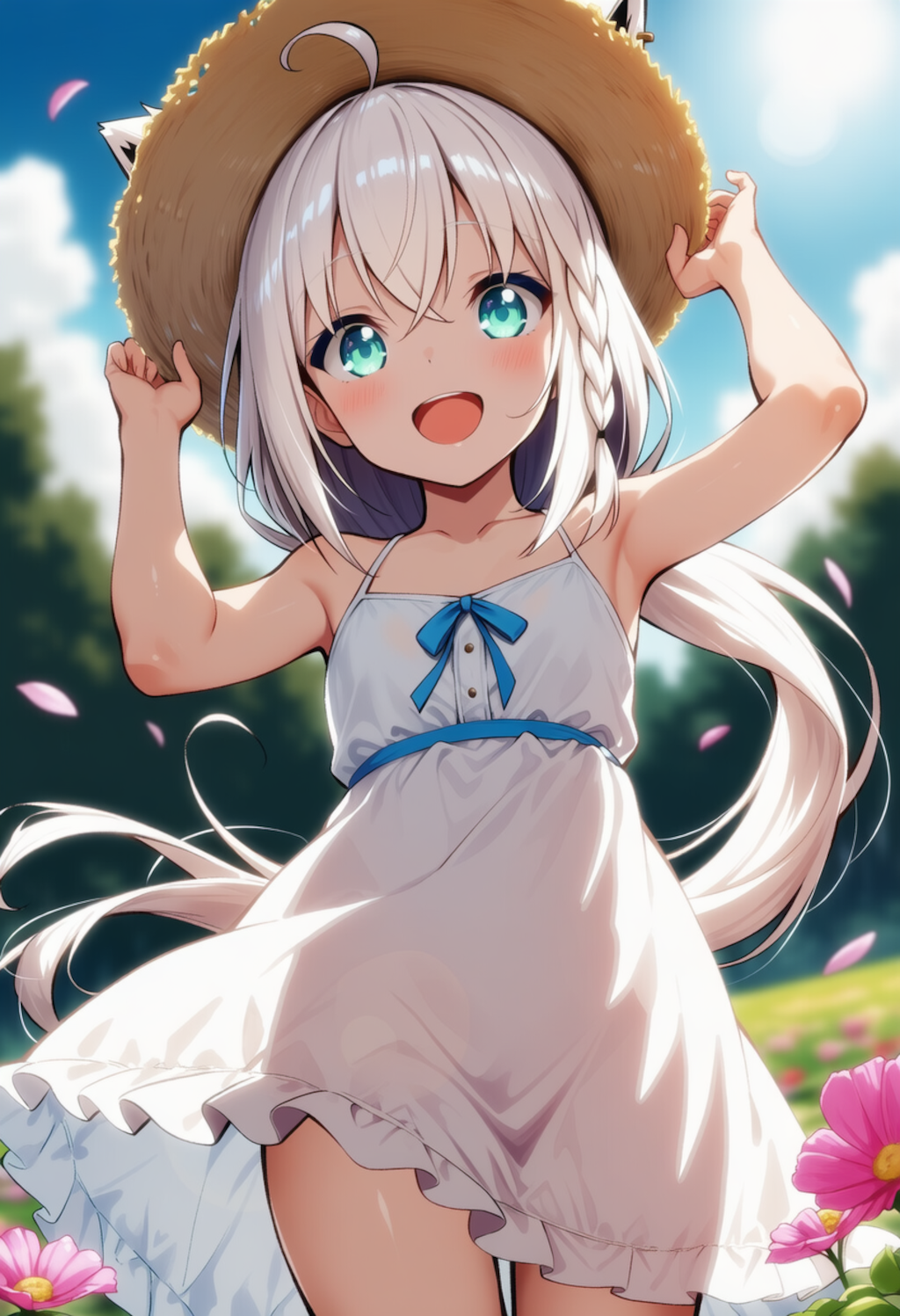 みてみて！かわいいでしょ！（白上フブキ）