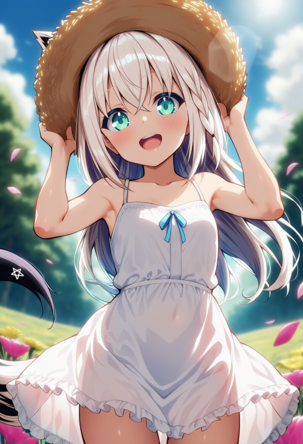 みてみて！かわいいでしょ！（白上フブキ）