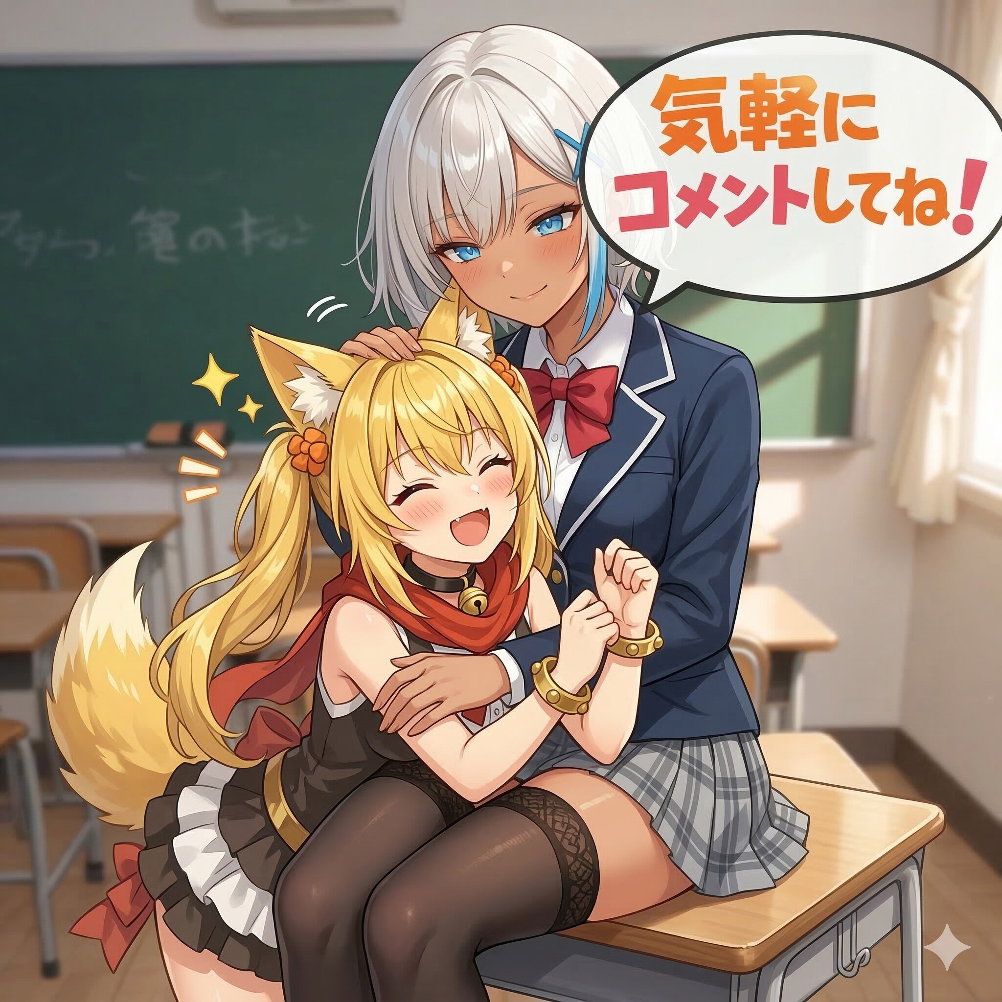 パンダまんさんのィアーリスちゃんに懐く