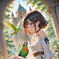 オウム 10枚目