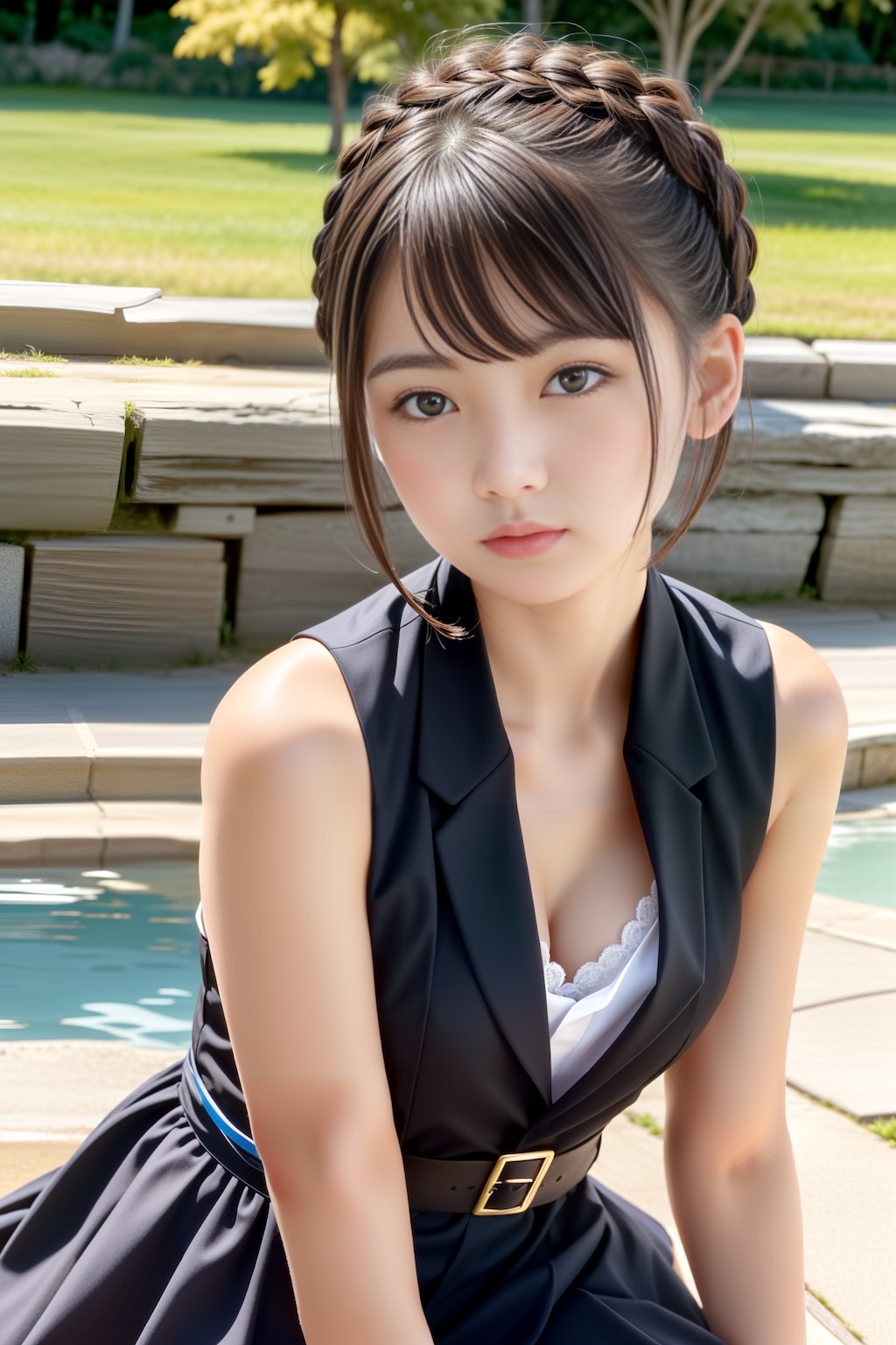 グラビア（黒の服）私服