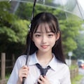 雨の日の帰り道 5枚目