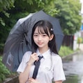 雨の日の帰り道 4枚目