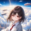 眼鏡女子 楓の雲の国 5枚目
