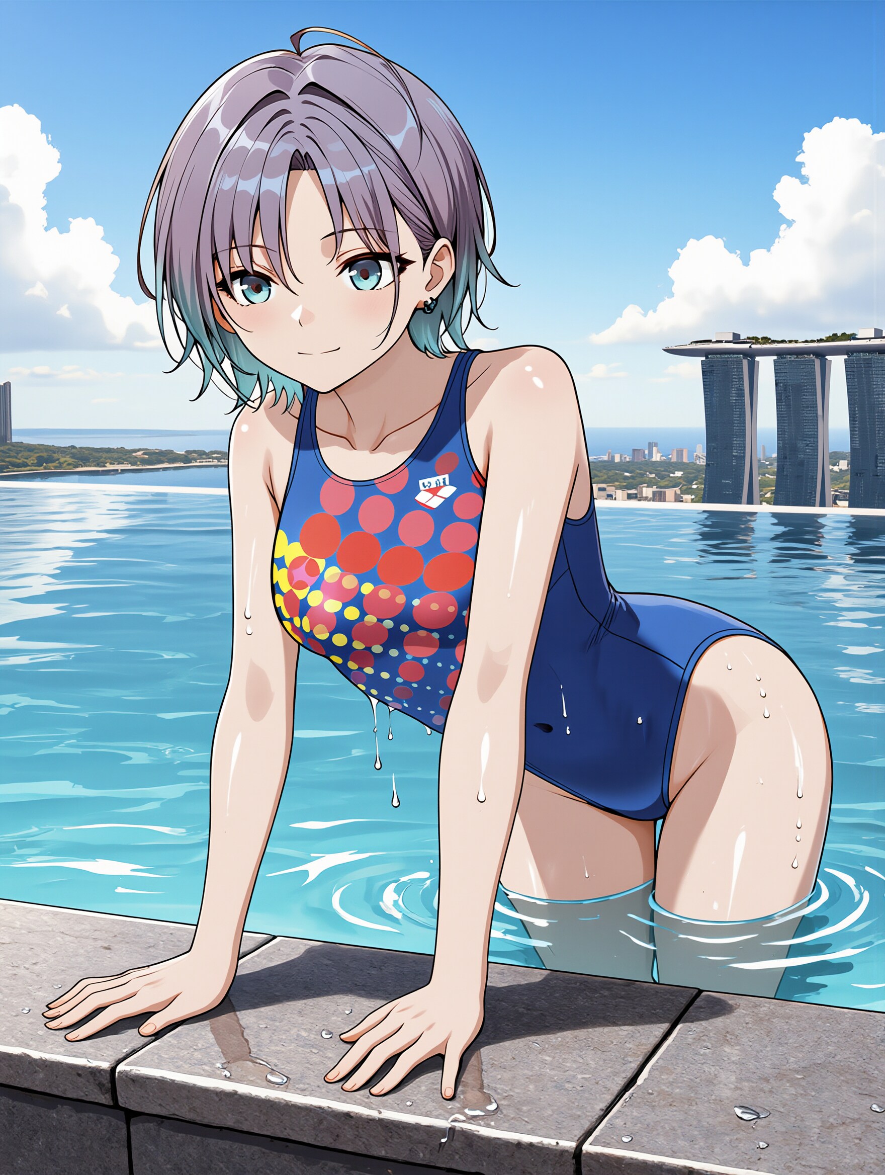 浅倉透の競泳水着姿詰め合わせ　第２弾