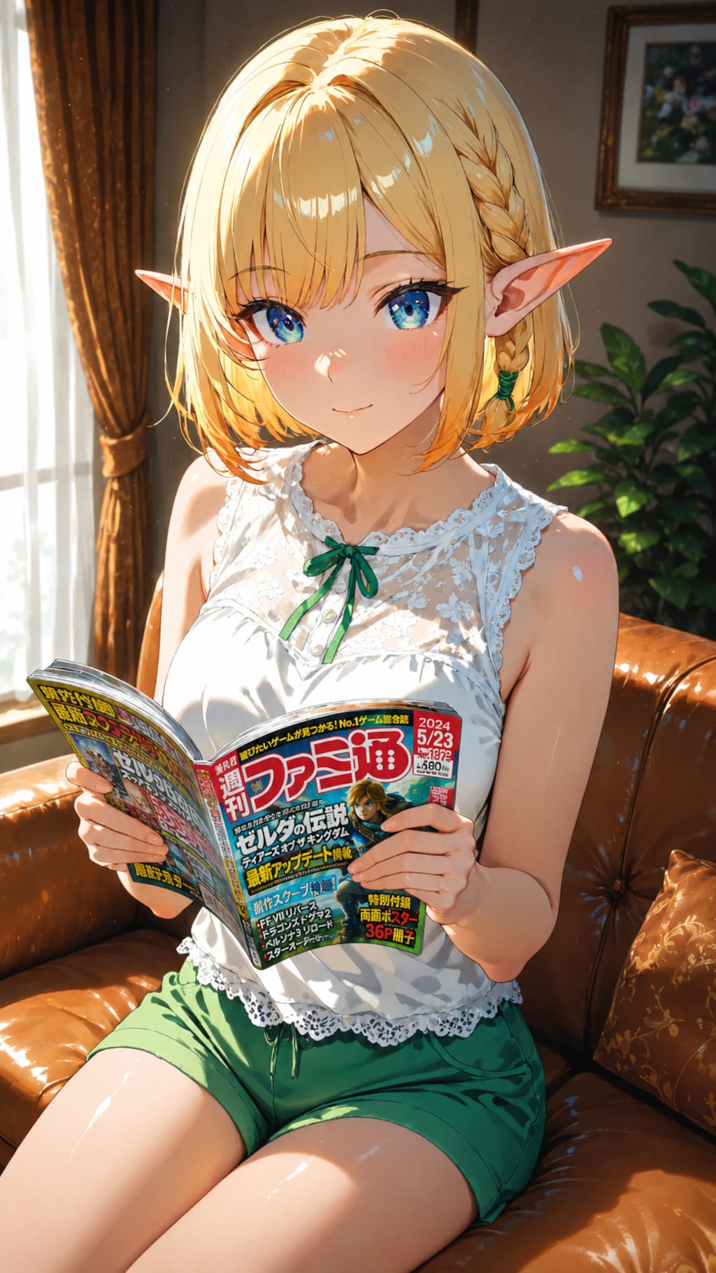 🧝‍♀️ ファミ通の日｜エルフ、ゲーム雑誌で現代文化を学ぶ