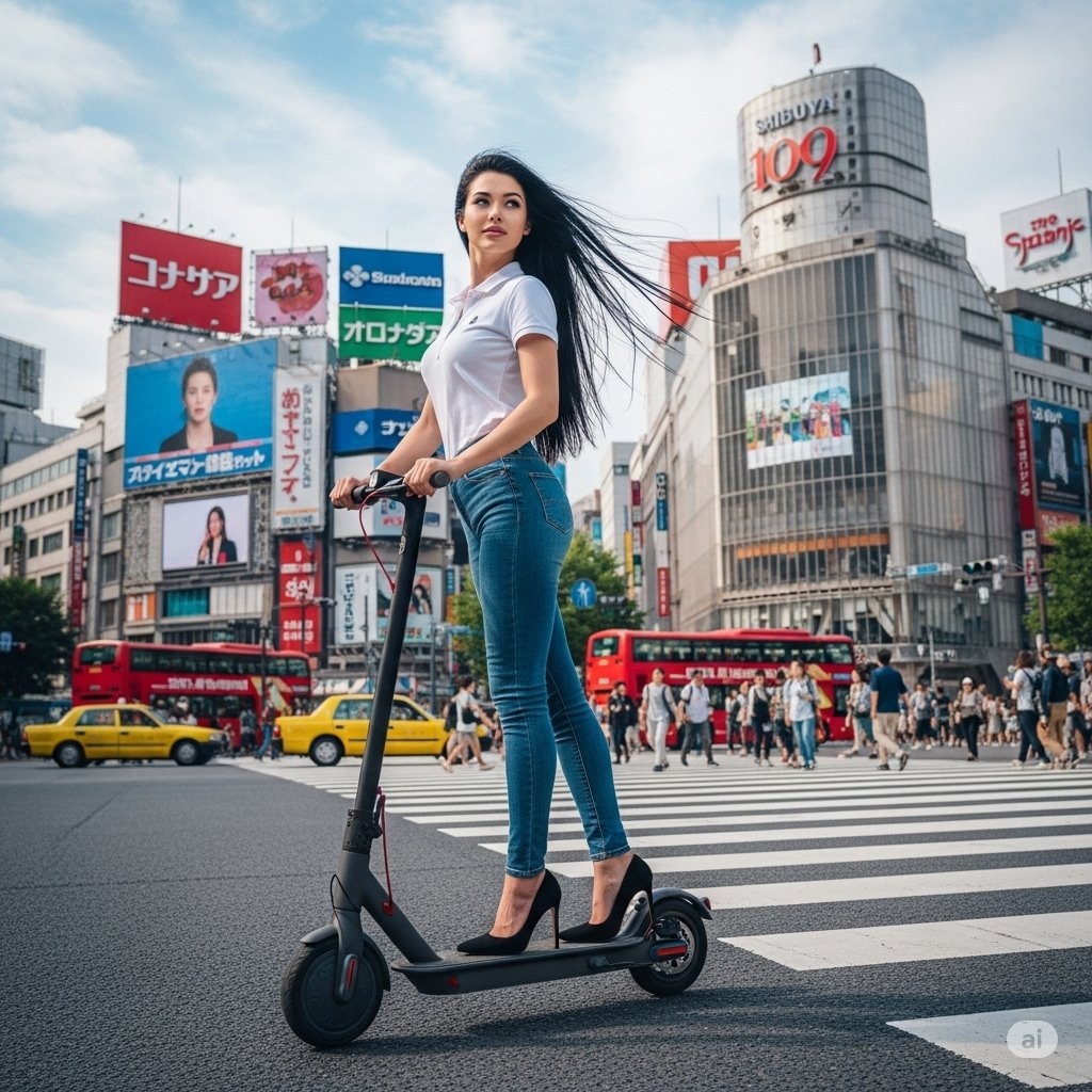 電動キックボード出るかテスト