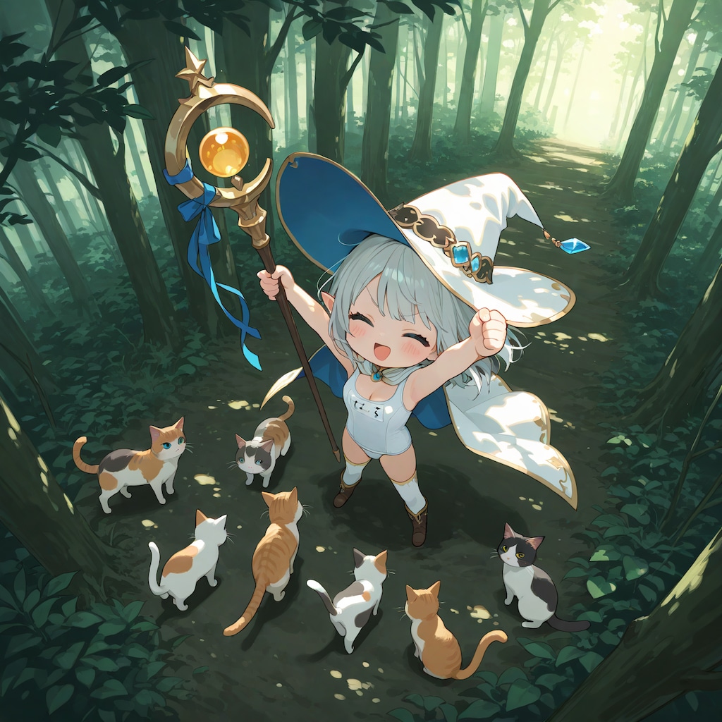 ねこさんとお友達になった！