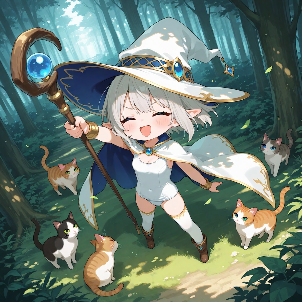 ねこさんとお友達になった！