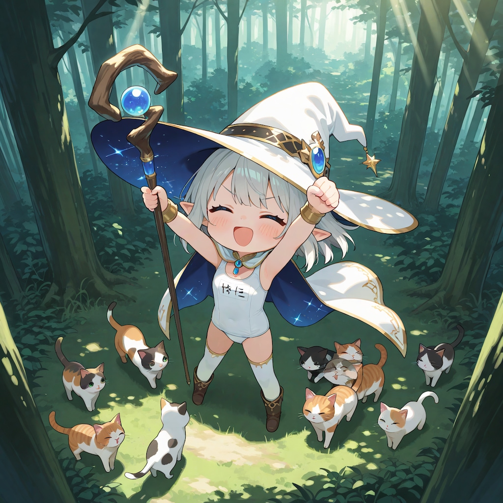 ねこさんとお友達になった！
