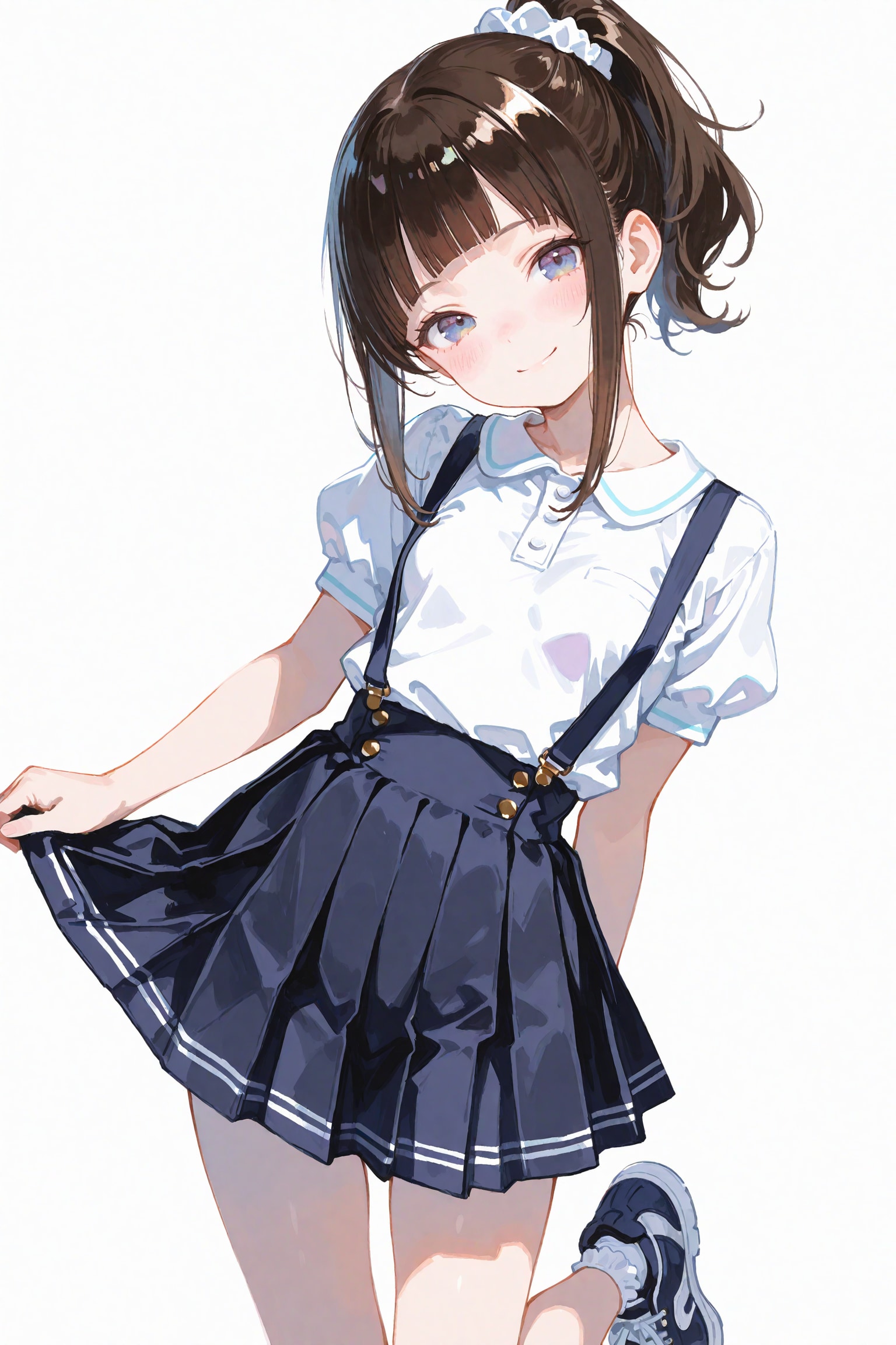 ポニテちゃん 改め 夏純ちゃん | の人気AIイラスト・グラビア