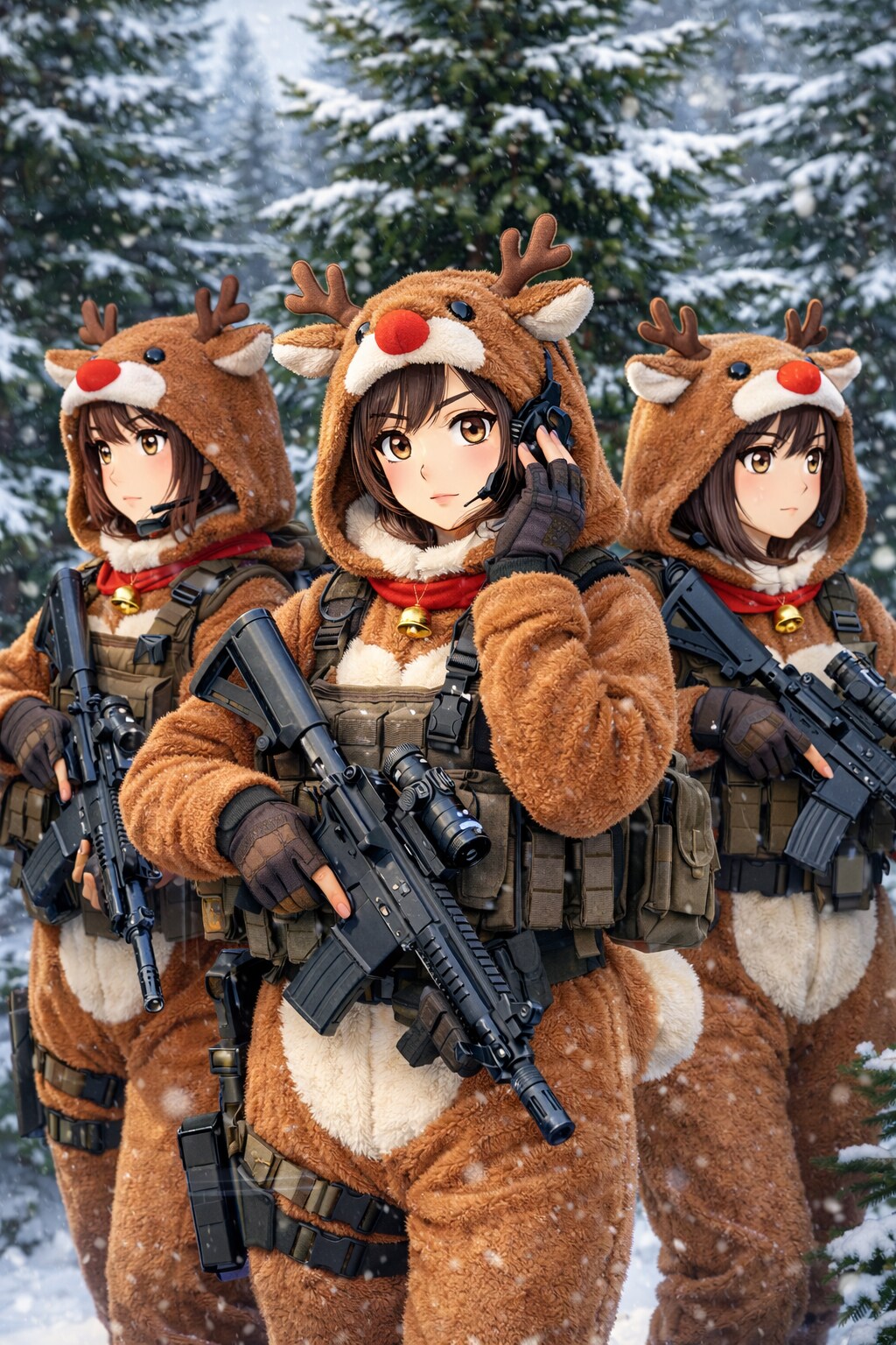 トナカイコスもみの木前決戦仕様