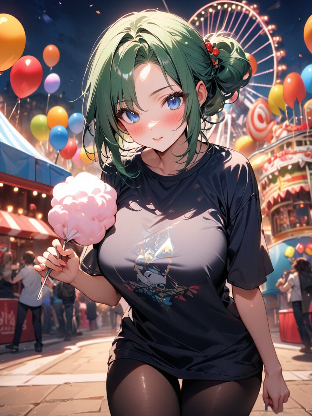 《肩だしTシャツ》drop shoulder T-shirt