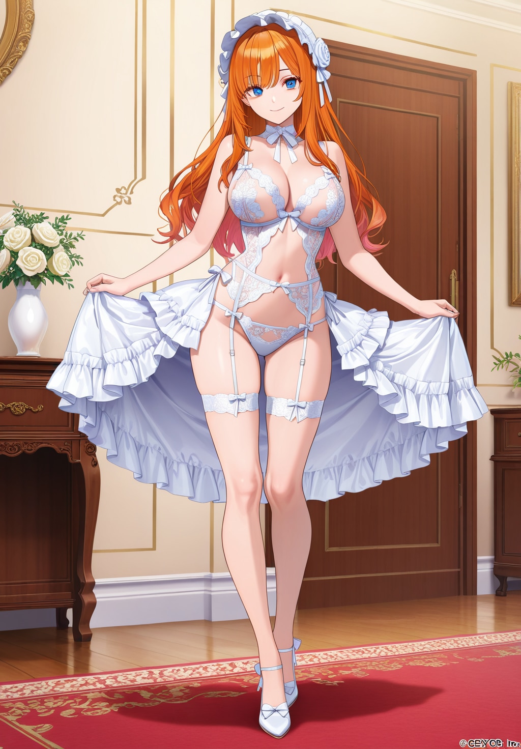 プロンプト検討　ロリータ×ランジェリー