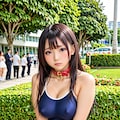 スク水散歩0329 5枚目