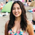 妊婦になってもビキニで海水浴 4枚目