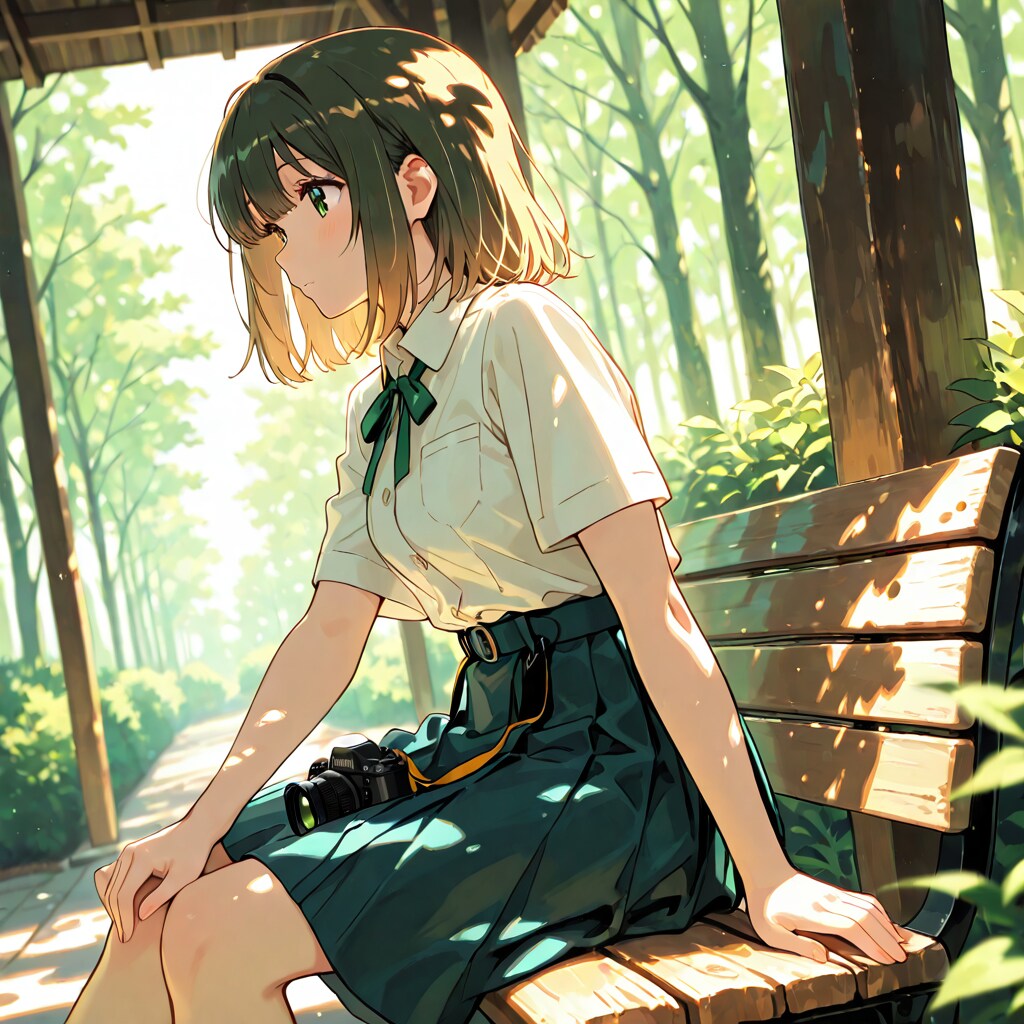新緑の少女