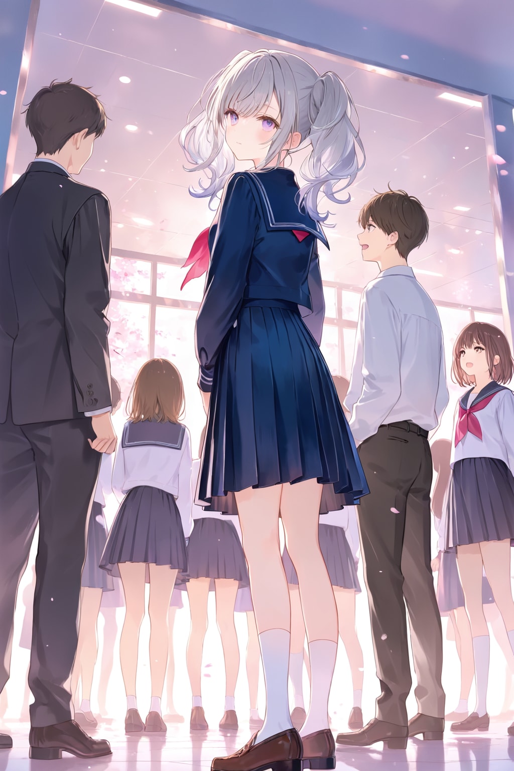 視線を感じる