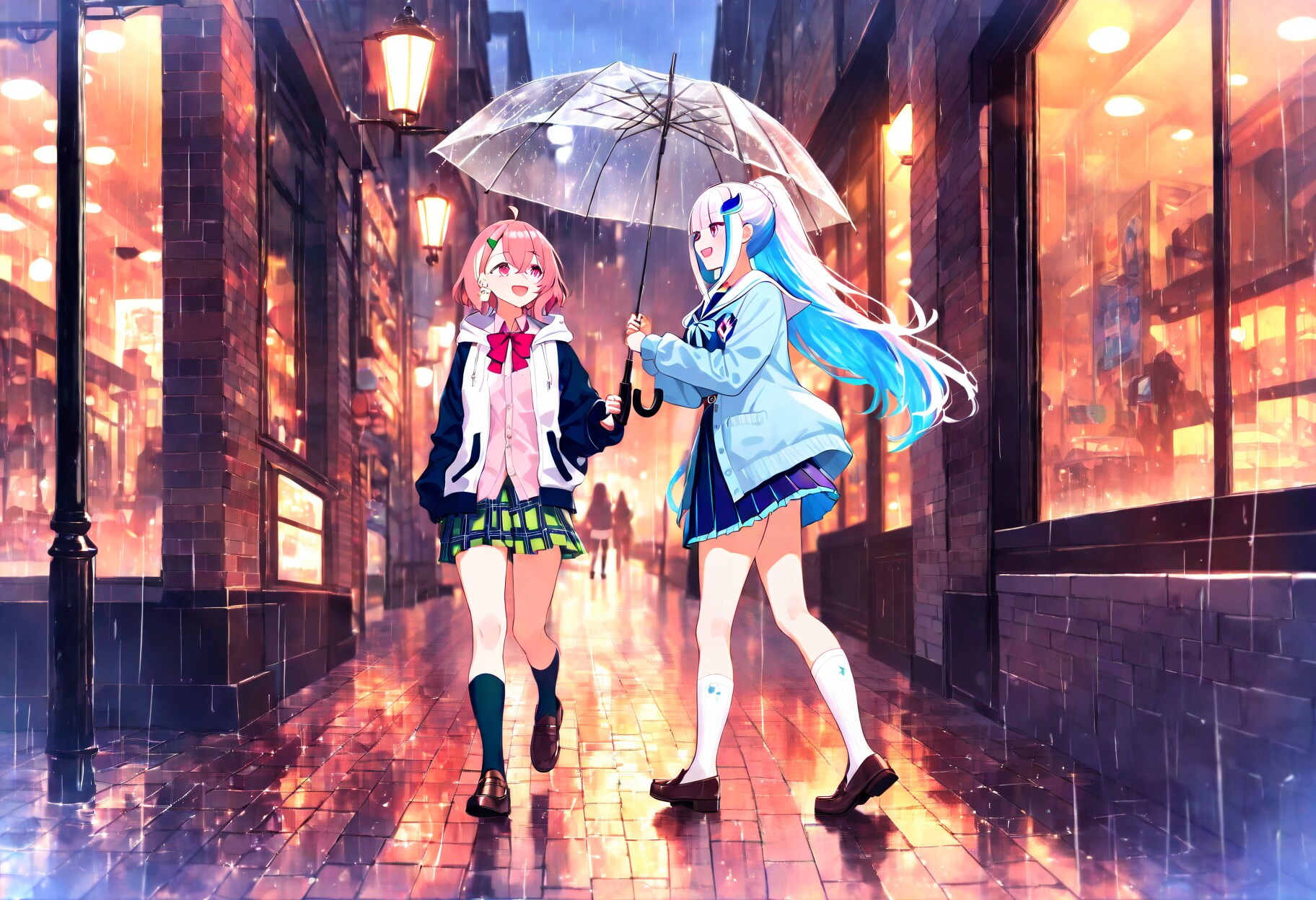 笹木咲 & リゼ・ヘルエスタ / にじさんじ | の人気AIイラスト・グラビア