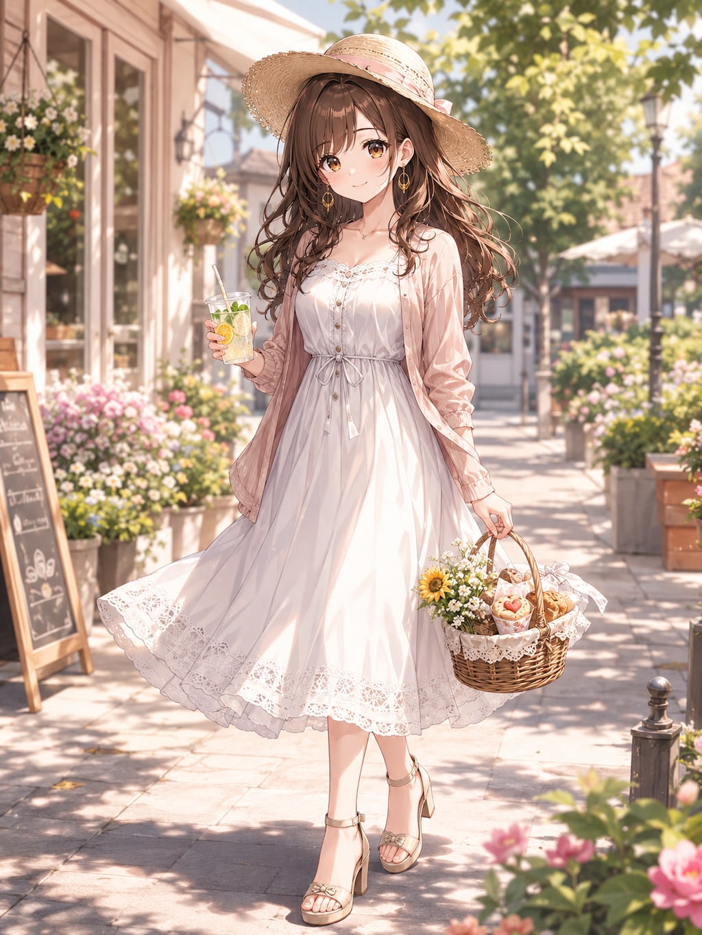 陽だまり色の、やさしい夏支度【夏コーデ　ひなver.】
