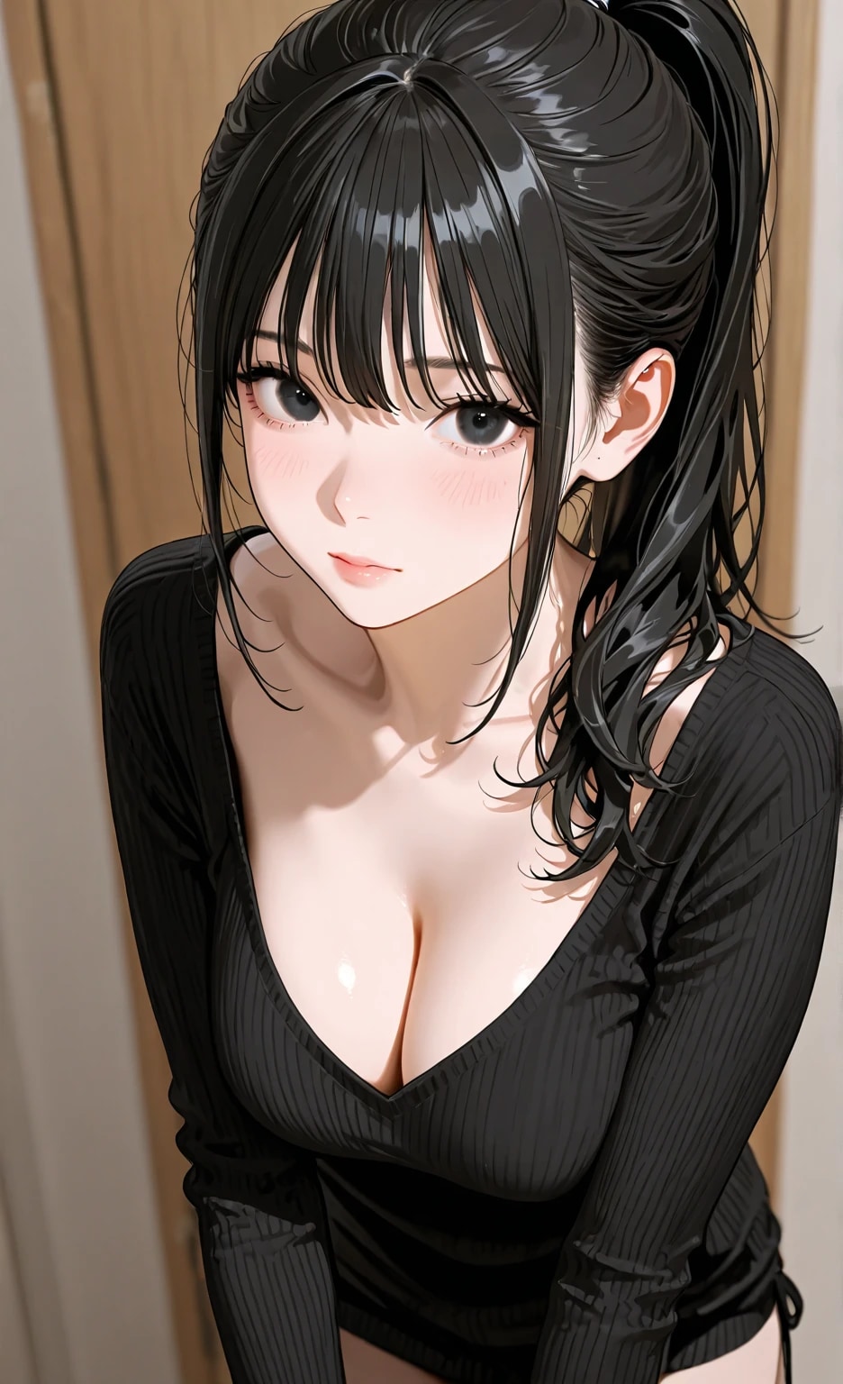 谷間